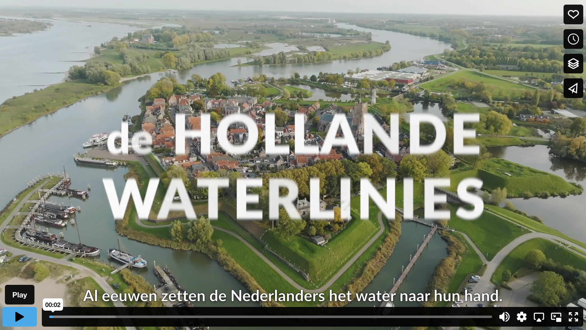 Screenshot Hollandse Waterlinies