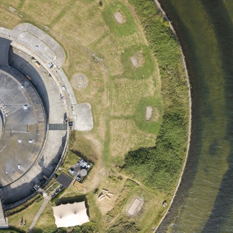 Hollandse Waterlinies Fort eiland Pampus