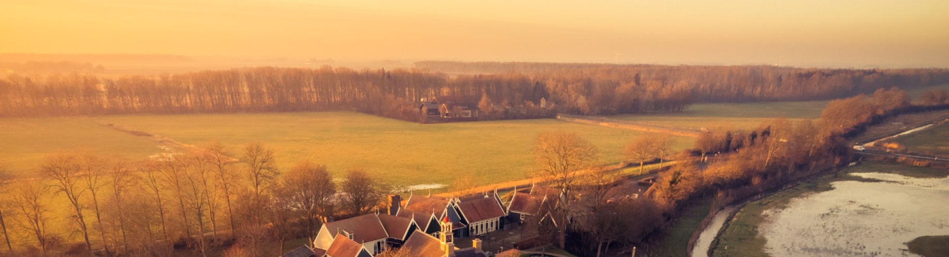 sunset schokland