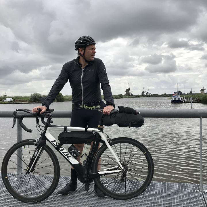 AD-journalist Jeroen Kreule fietste in 2020, langs ons UNESCO Werelderfgoed.