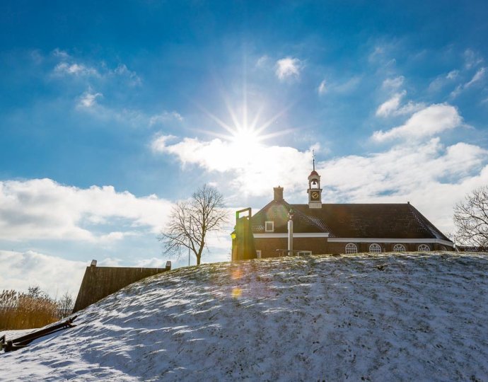 Winter op Schokland