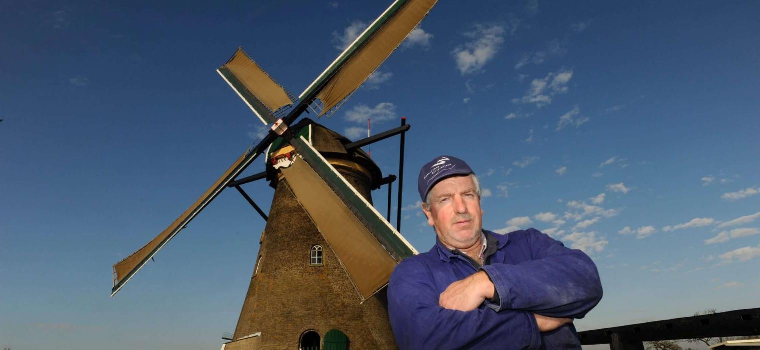 De wind moet kunnen waaien via www.kinderdijk.nl