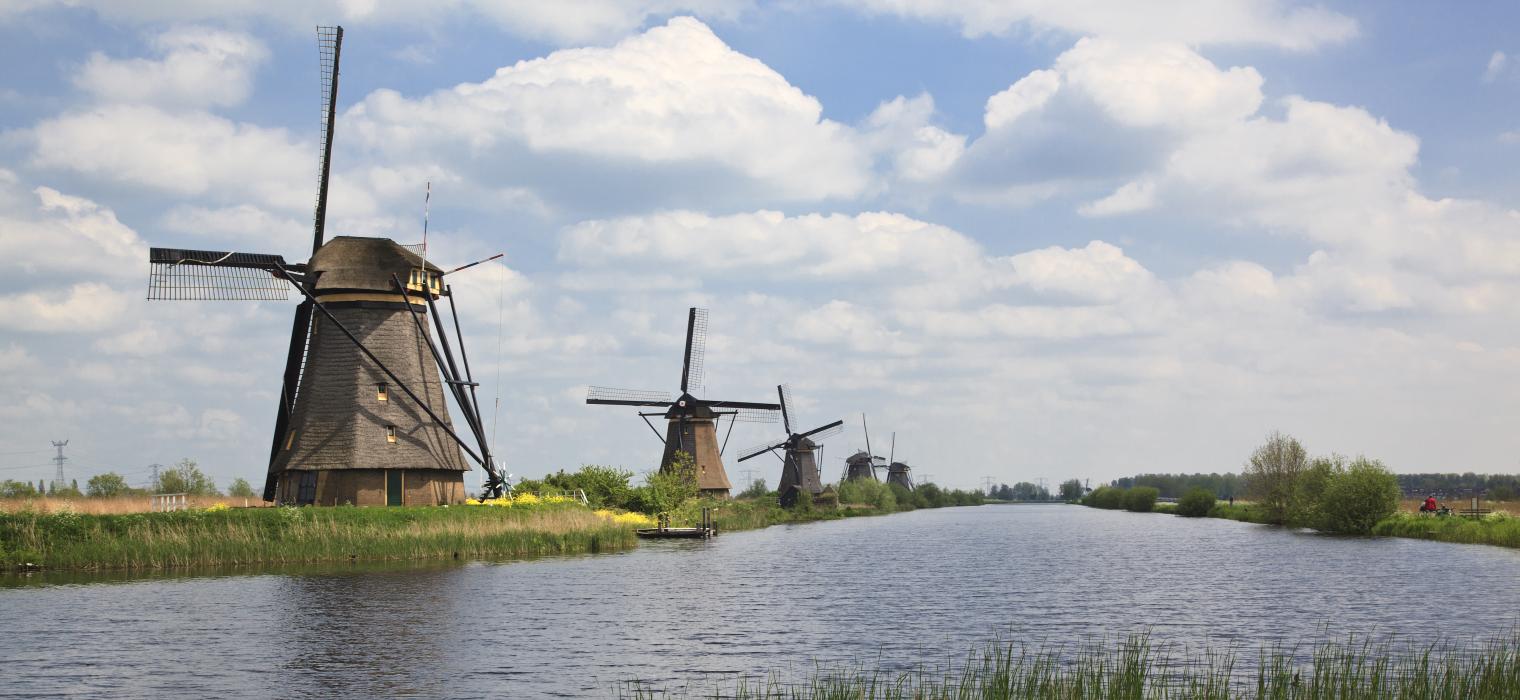 Kinderdijk - Foto Stichting Werelderfgoed Nederland