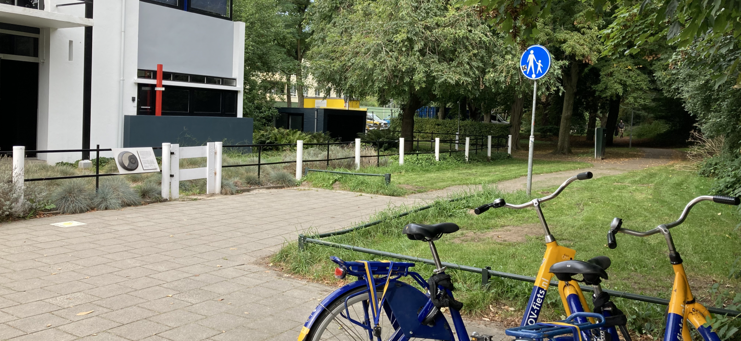 OV fietsen Rietveld Schröderhuis- Foto Petra